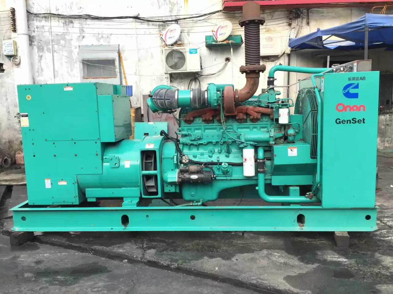 巴州租赁发电机-柴油发电机不正常冒烟的原因